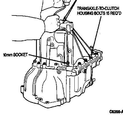 Remove case bolts